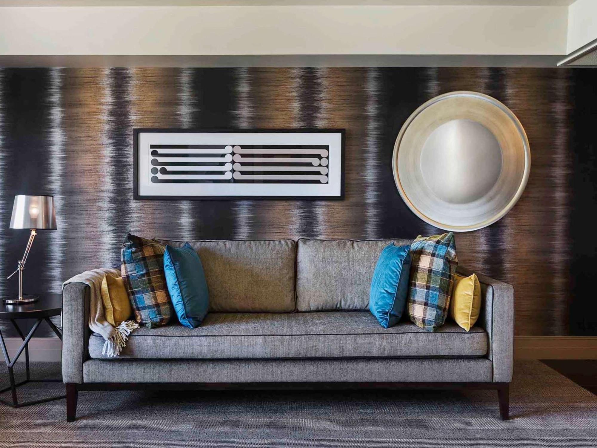 Hotel St Moritz Queenstown - Mgallery By Sofitel Exteriör bild A modern sofa
